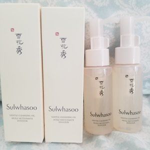 Sulwhasoo Gentle Cleansing Oil, Cleansing Foam, and Various Masks